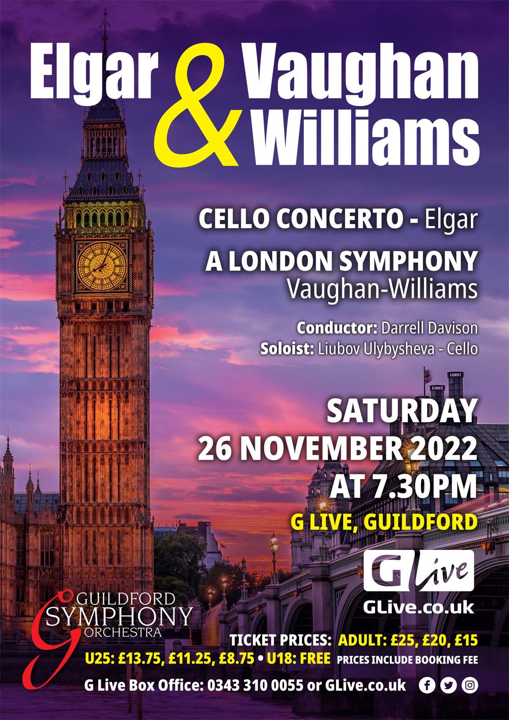 GSO Concert - Elgar & Vaughan Williams